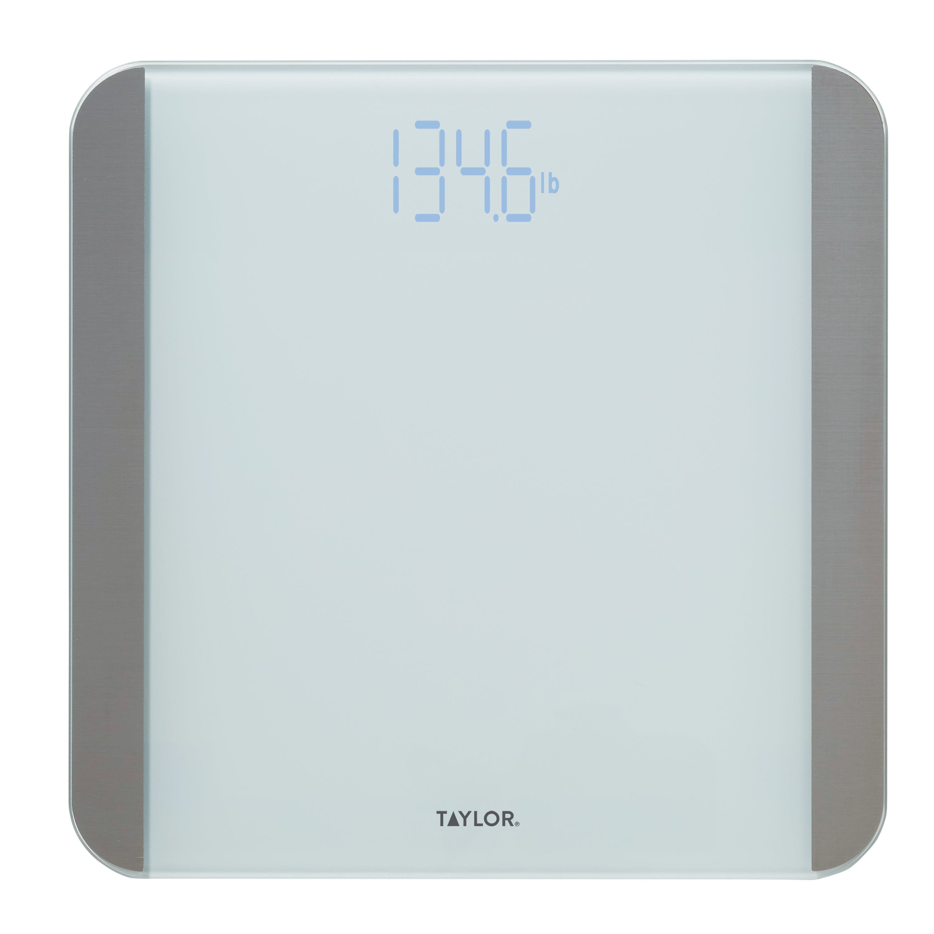 Taylor 440-lb Digital Clear Bathroom Scale in the Bathroom Scales  department at