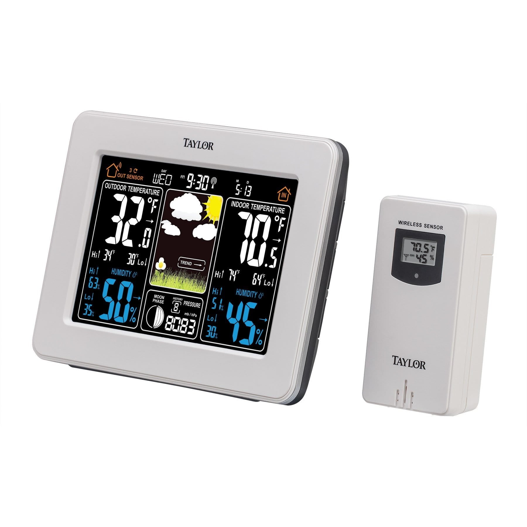 Taylor Precision Products Wireless Digital Indoor/Outdoor