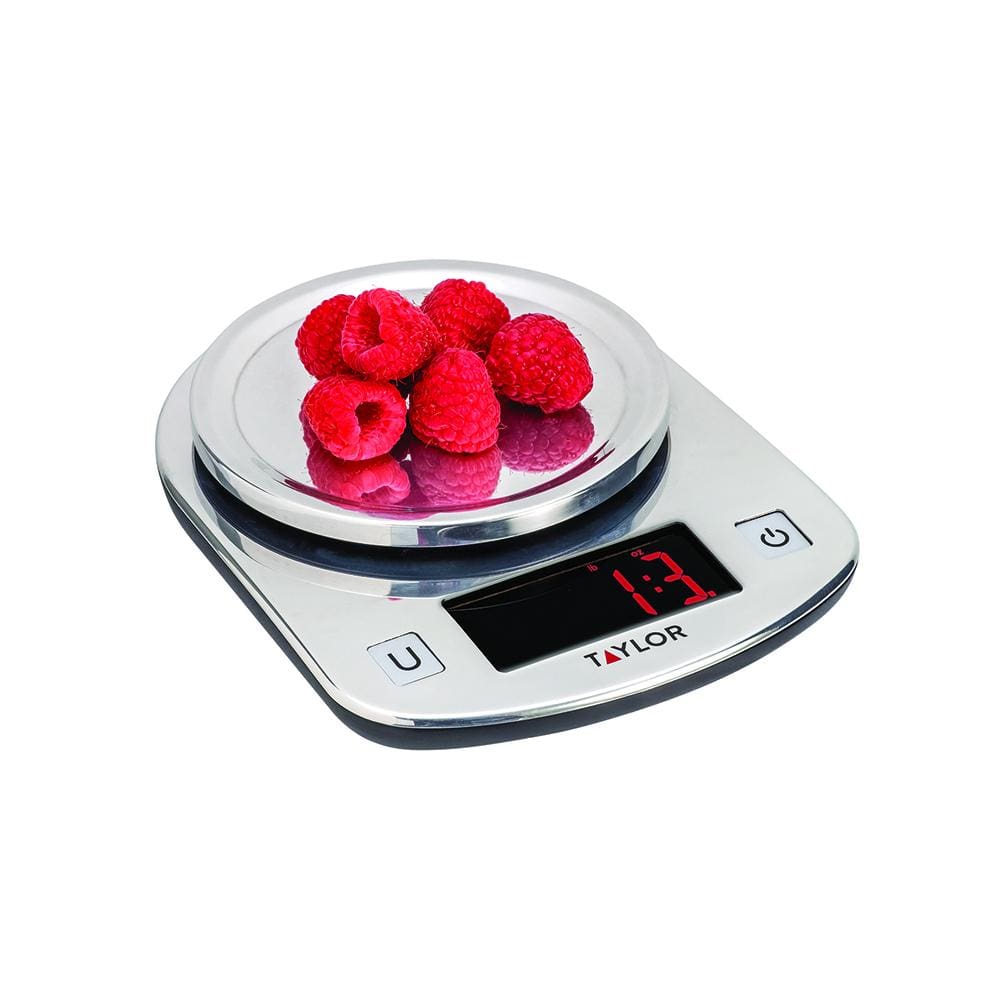 Household stainless steel kitchen scale with clock and bowl Household scale  split design accessories Food