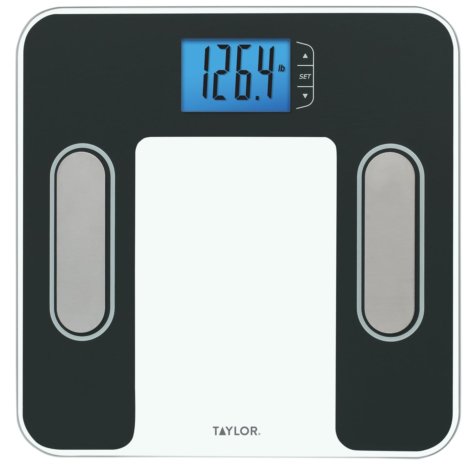 5 Core Digital Scale for Body Weight; Precision Bathroom Weighing Bath Scale;  Step-On Technology; High Capacity - 400 lbs. Large Display
