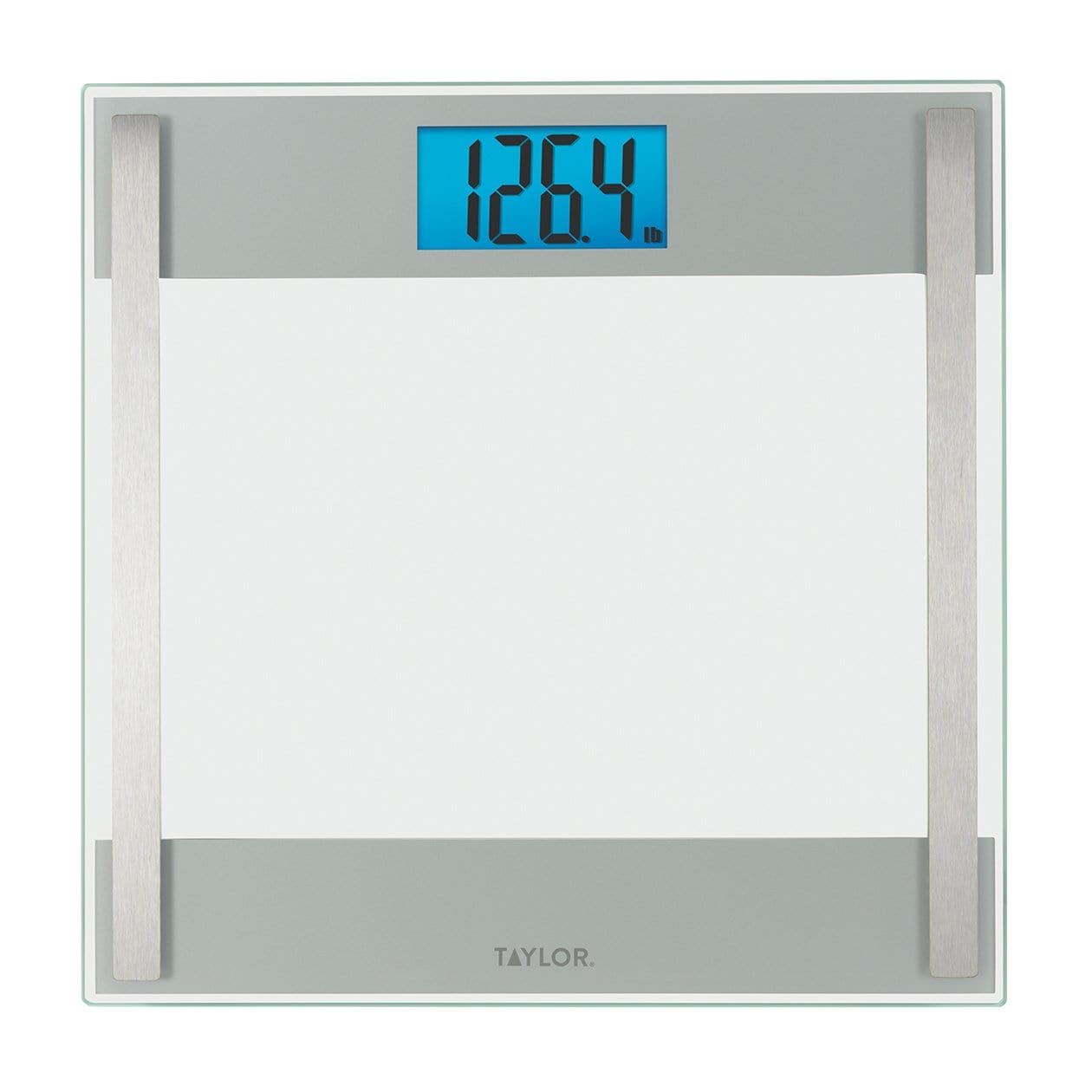 Taylor Precision Products Digital Bathroom Talking Scale, Clear Glass –  Taylor USA