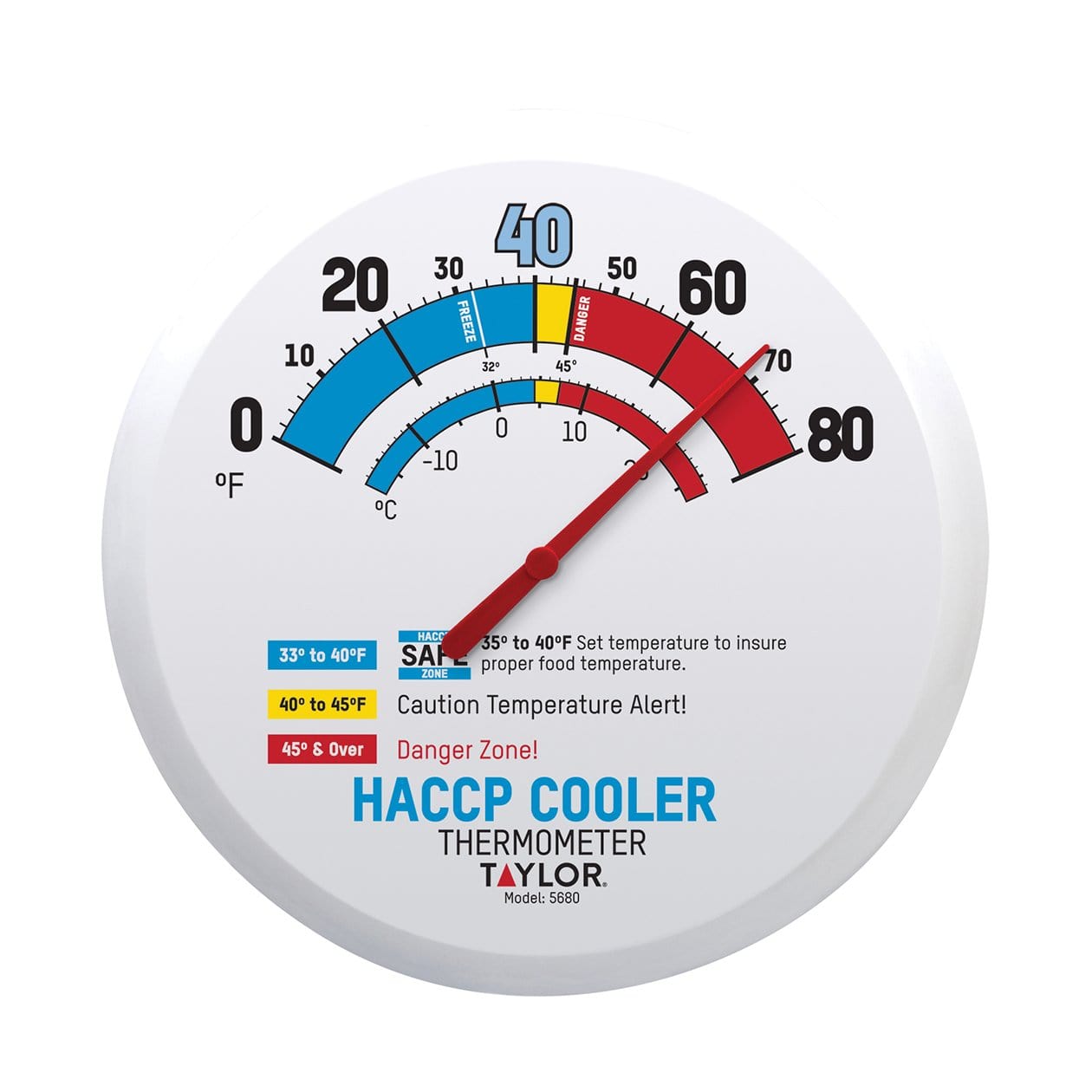 NSF Fridge/Freezer Thermometer – VII Principles LLC