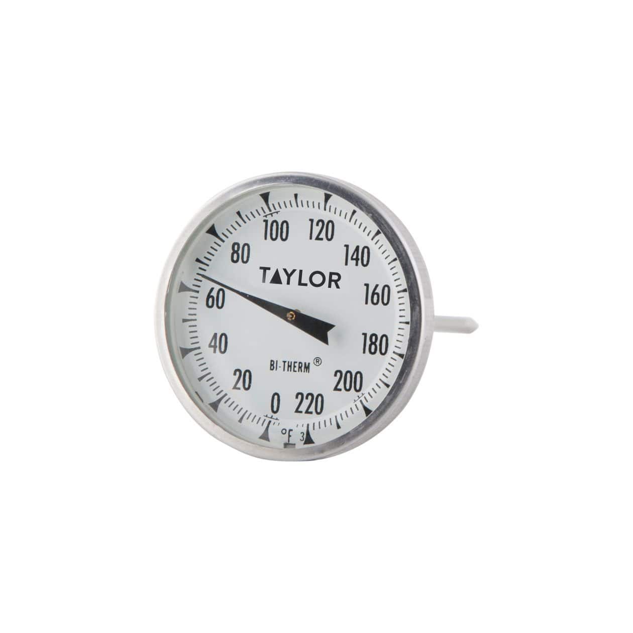 61054J Taylor Meat Thermometer, instant read, 2in. dia