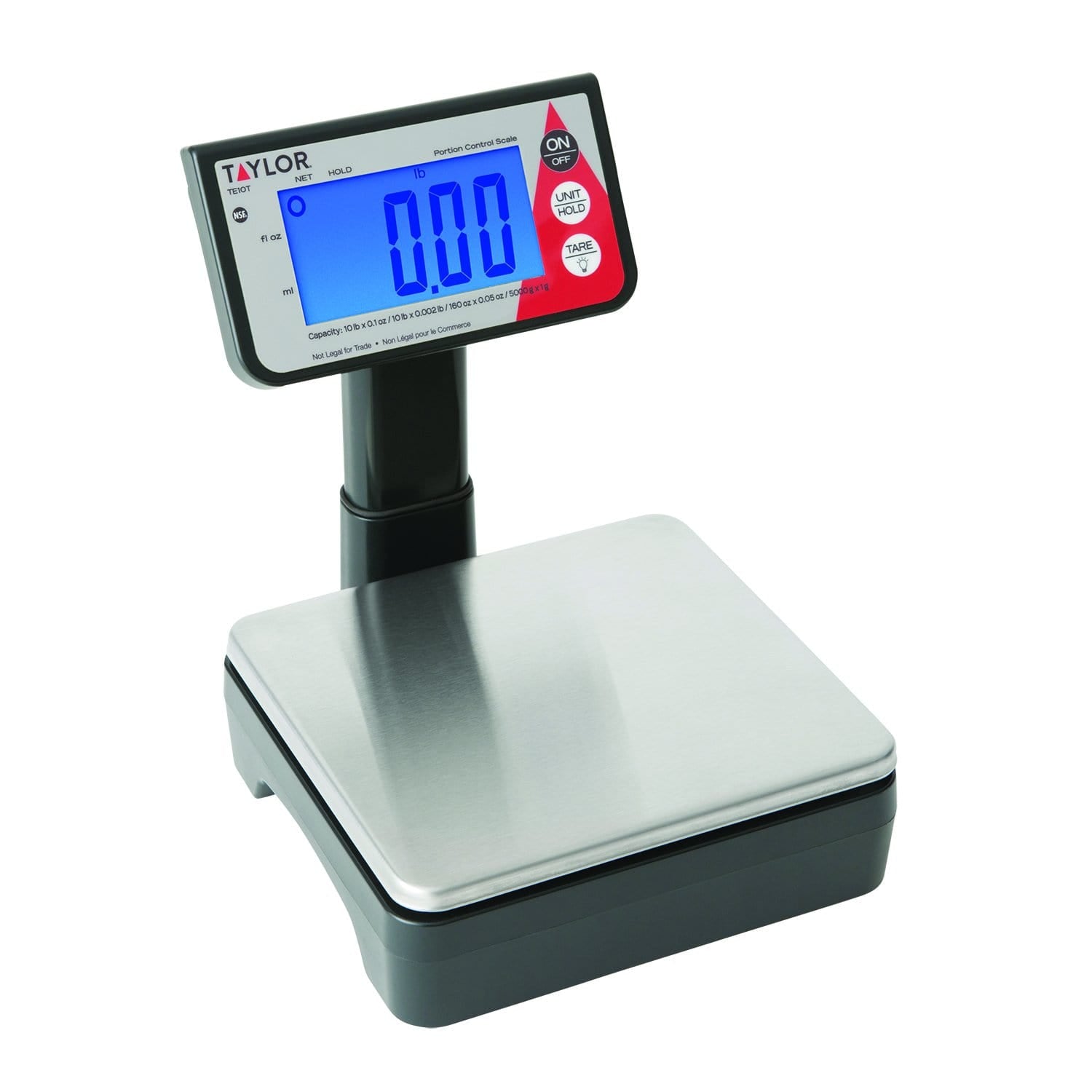 Digital Portion Control Kitchen Scale with Oversized Platform