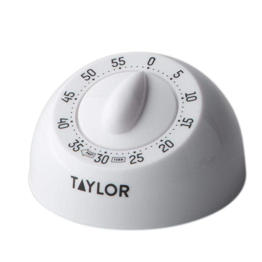 Taylor RA14276 Mechanical Stainless Steel Timer for School, Learning,  Projects, and Kitchen Tasks, One Size, Multicolor