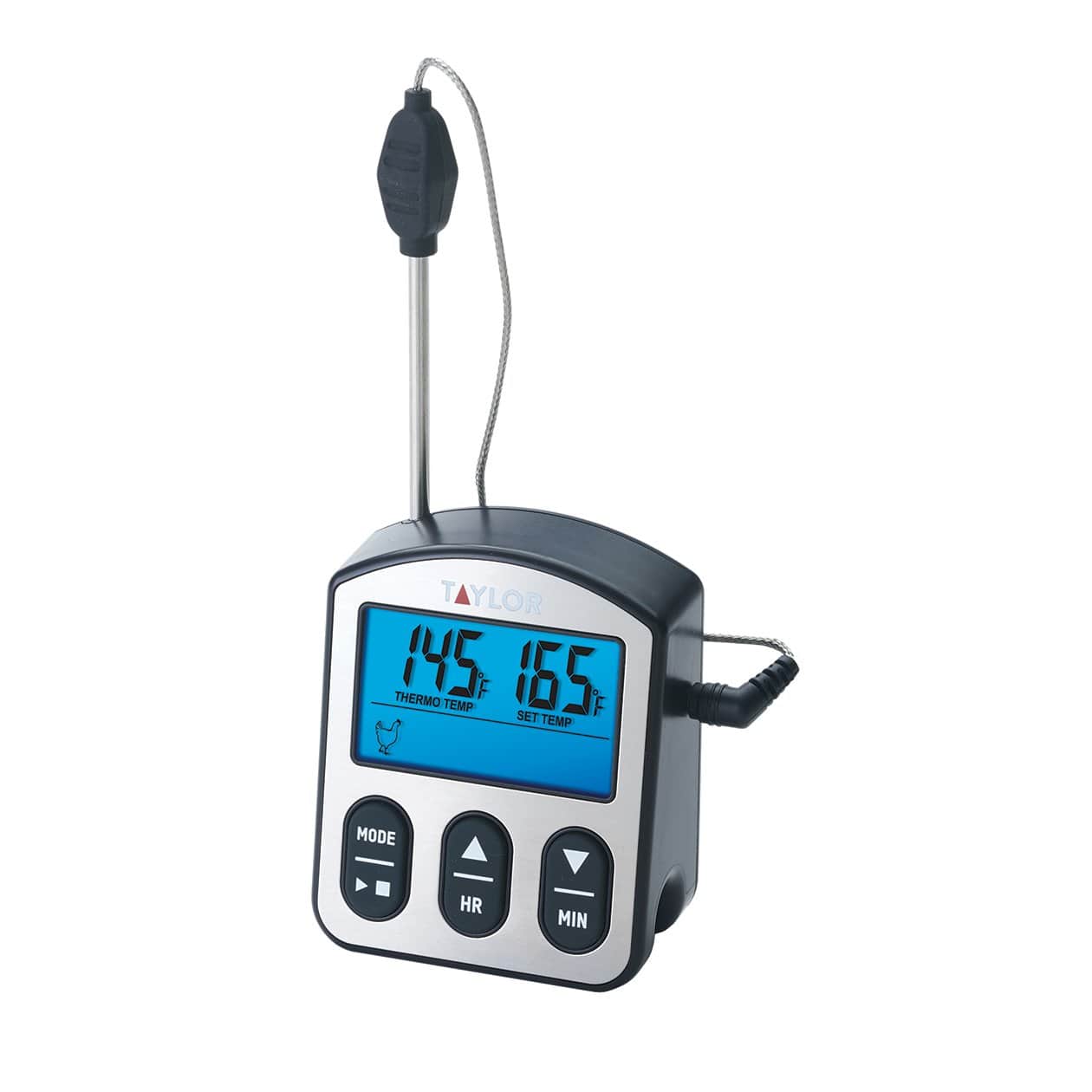 Taylor Precision Products Wired Indoor/Outdoor Thermometer 