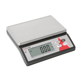 Taylor® 3701KL - Plastic White Manual Kitchen Scale with Plastic