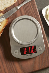 The Taylor 1015 Stainless Steel Digital Kitchen Scale