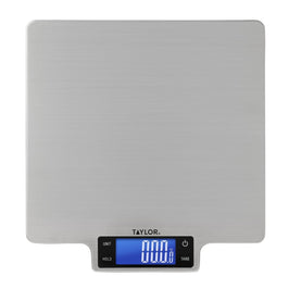 22lb Kitchen Scale with Stainless Steel Storage Container & Lid – Taylor USA