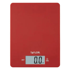 Taylor 38804016T Digital Kitchen Scale, Analog, 5-1/2 in L x 5 in W,  Multicolor