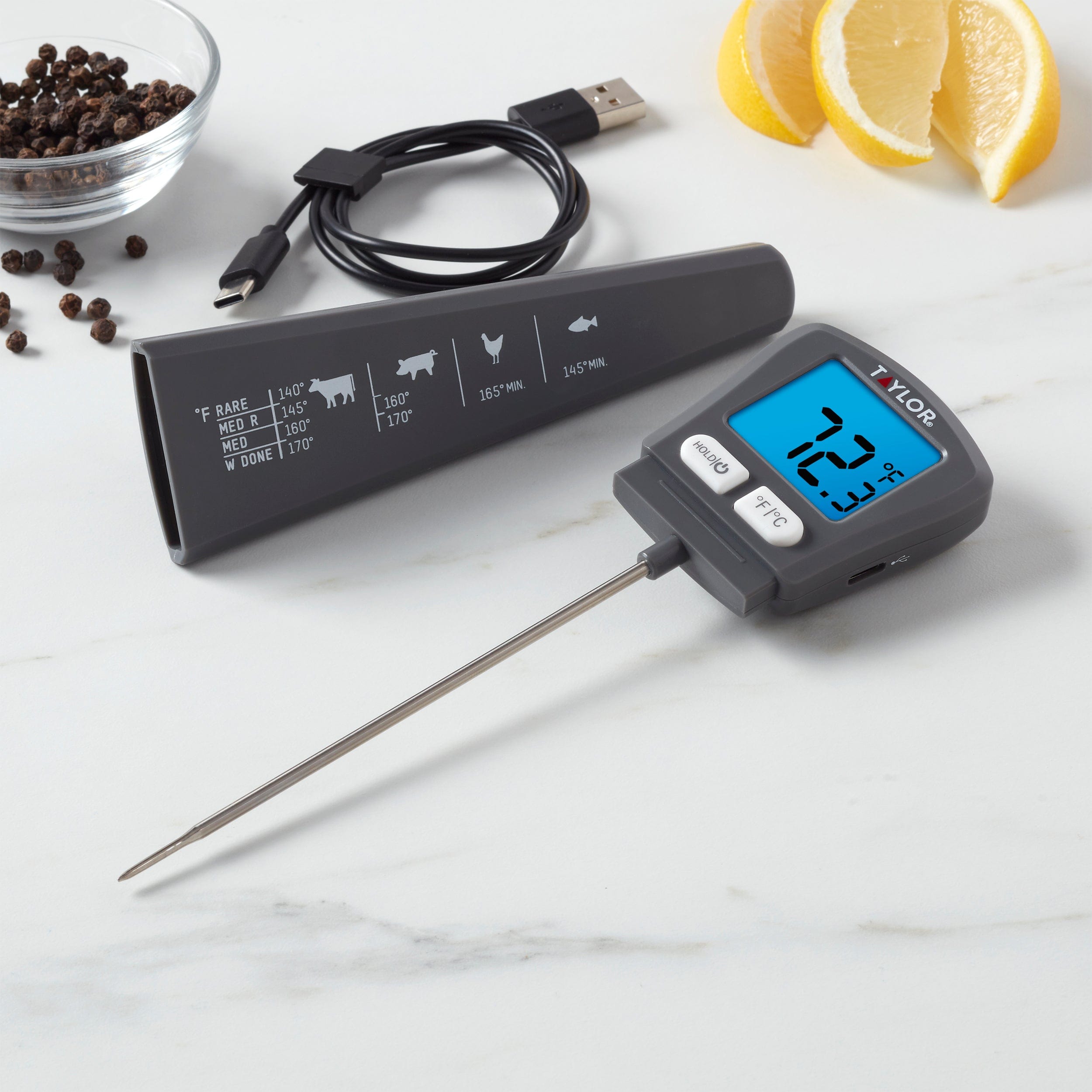 Digital USB Rechargeable Thermometer