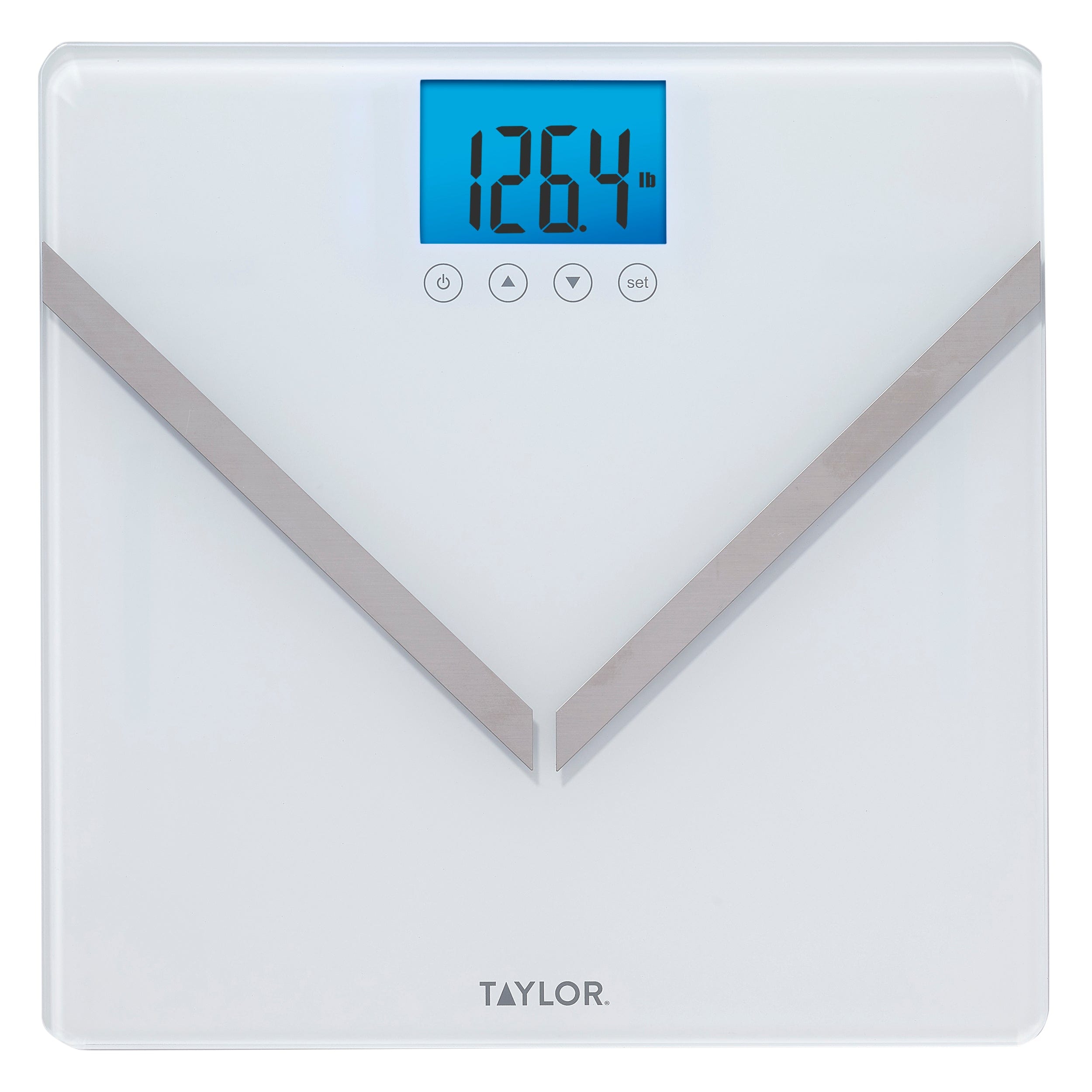 Body Composition Glass Scale with 8 User Recognition, White