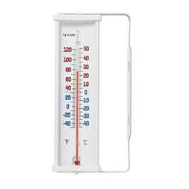 9.25 x 3.25 Indoor Vertical Humidiguide and Thermometer – Taylor USA