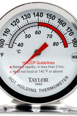 Taylor 5980N Hot Holding Thermometer, 100-180F