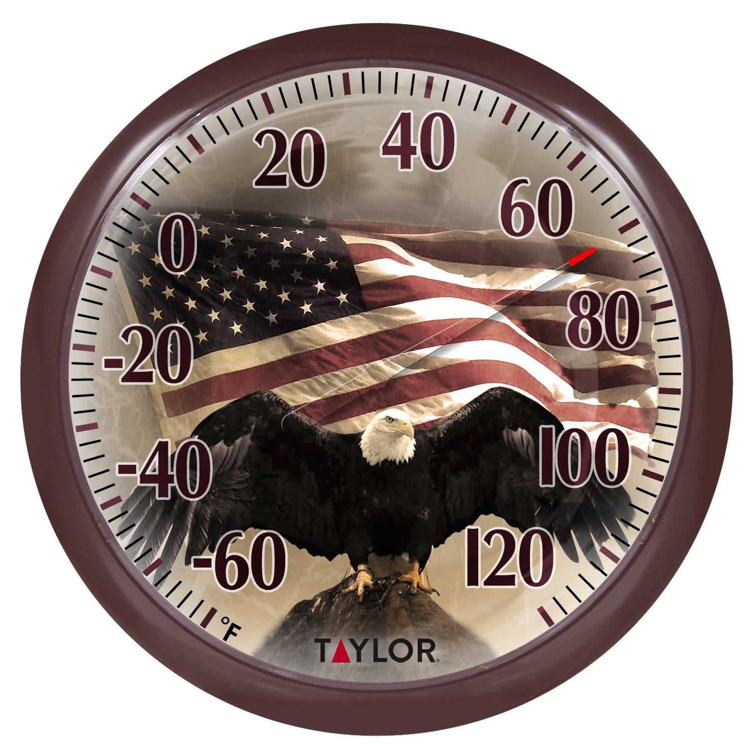 13.25" Bald Eagle Thermometer