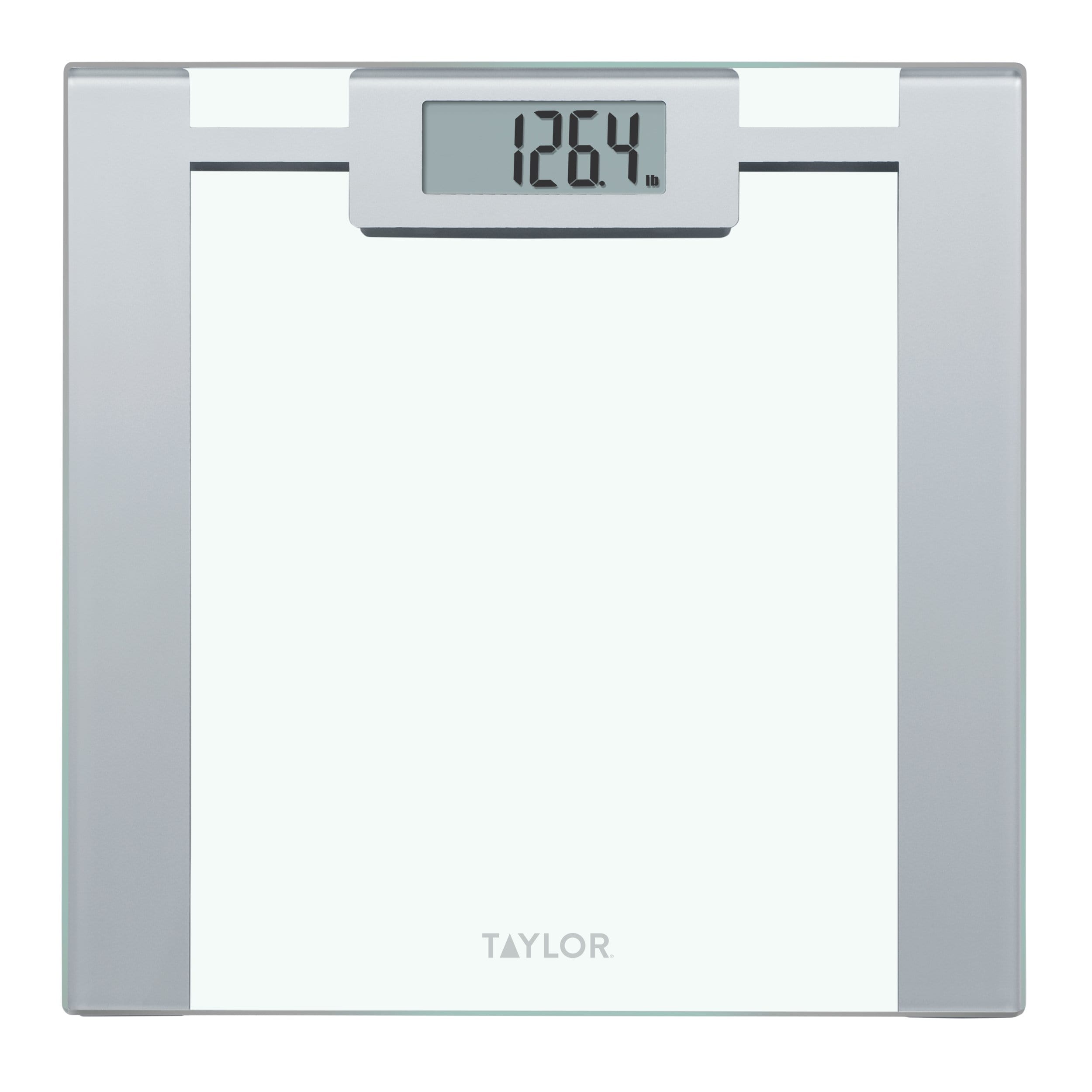 Digital Glass Scale with Grey Accents