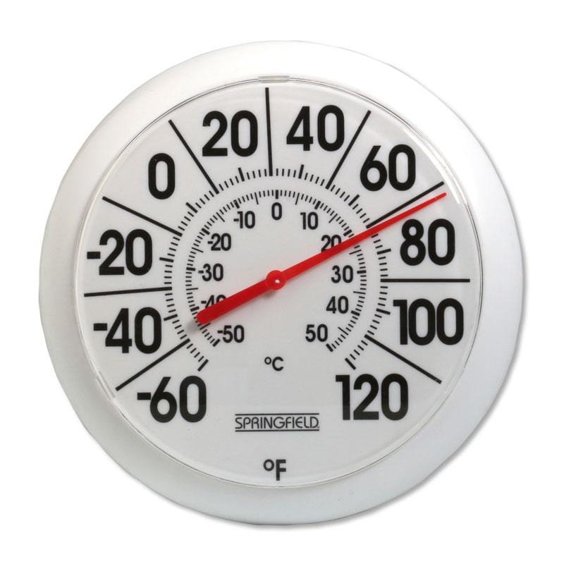 8" Big &amp; Bold Dial Thermometer