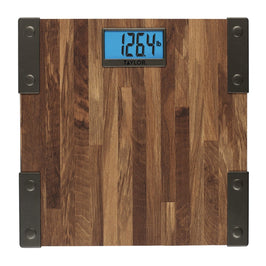 Digital Black/Grey Bathroom Scale – Taylor USA