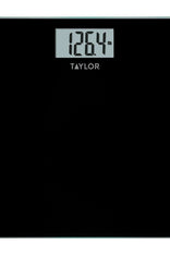 Taylor Digital Glass Bathroom Scale with Silver Finish 