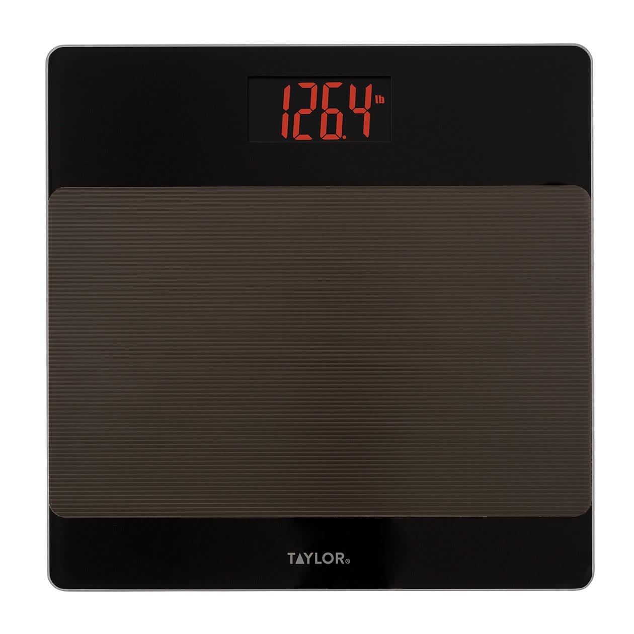 Digital Glass Non-Slip Platform Bathroom Scale