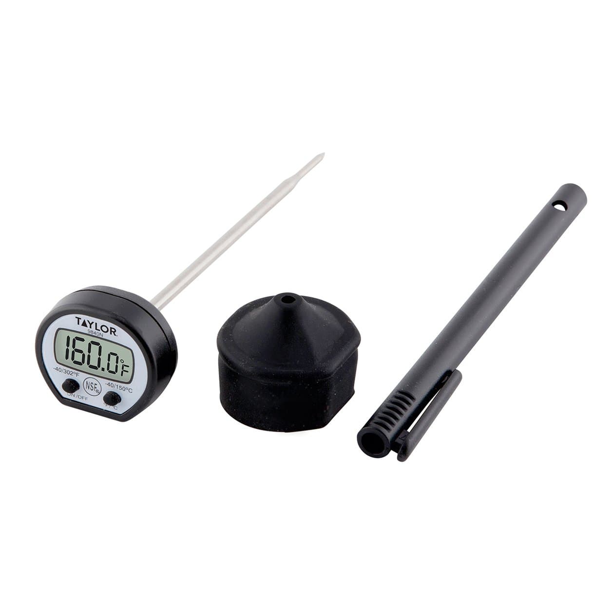 Digital Thermometer with Rubber Boot