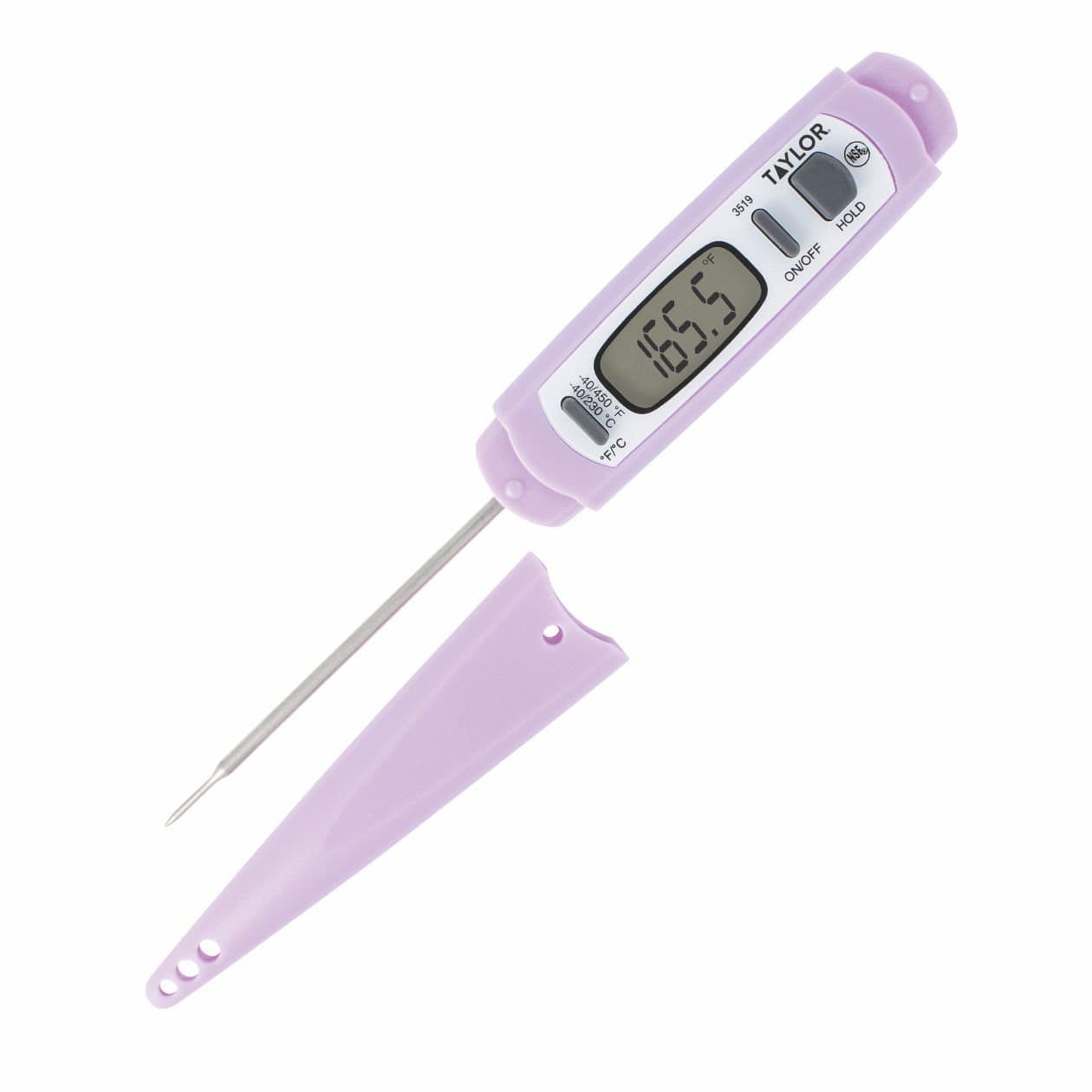 Waterproof Digital Instant Read Thermometer with Step Down Probe