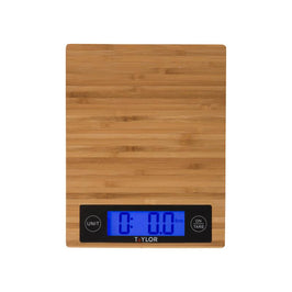 Taylor 11lb Digital Stainless Steel LED Kitchen Scale - 3897