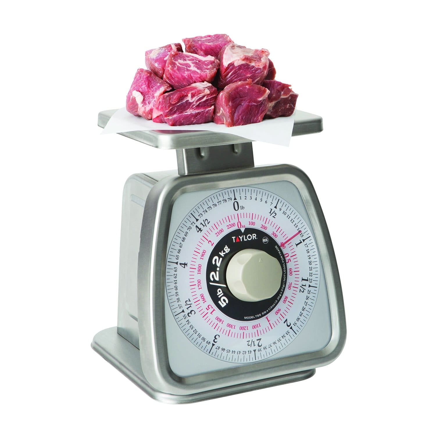 Analog Portion Control Scale with Rotating Dial