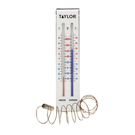 Indoor and Outdoor Wired Thermometer – Taylor USA